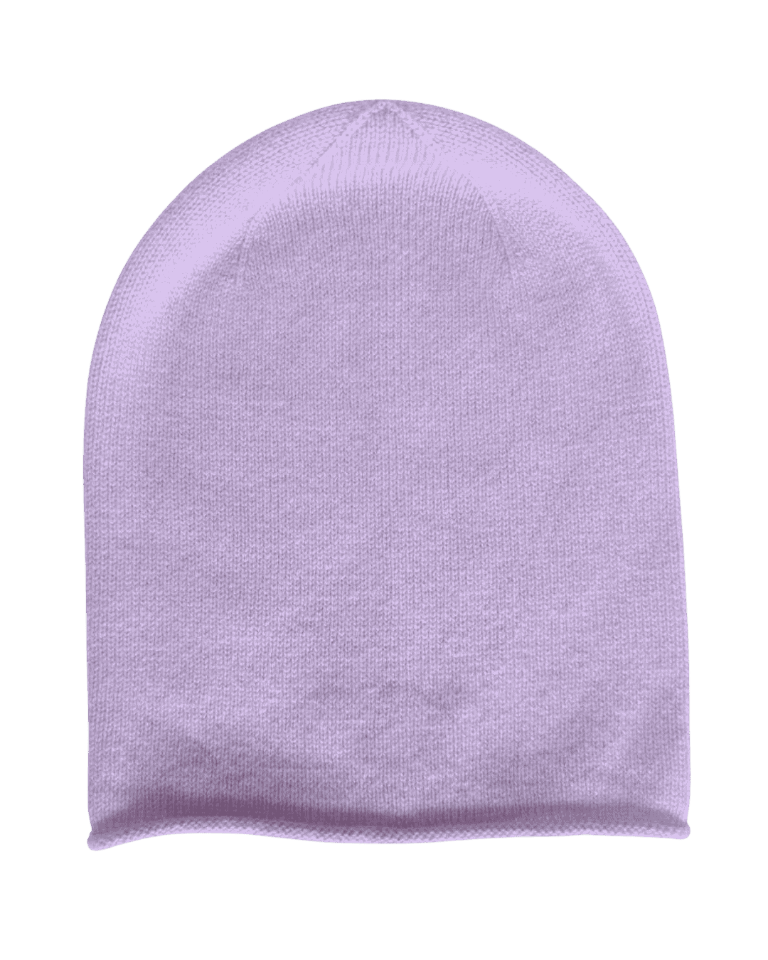 Lavender Lilac Cashmere Beanie Hat