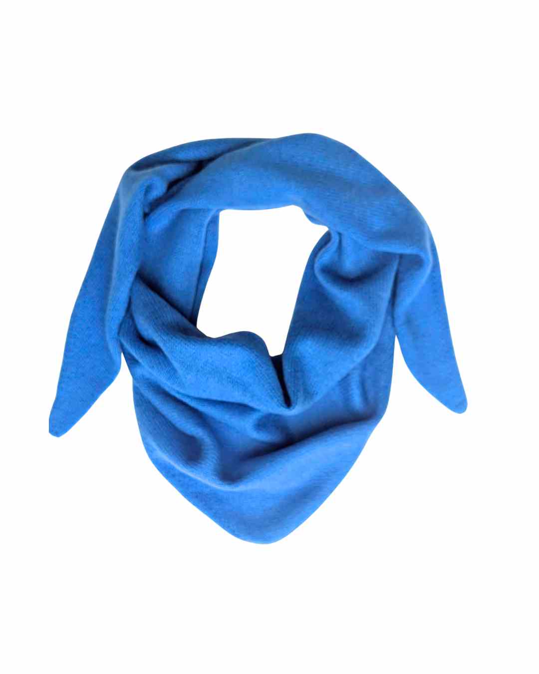 Azure Blue sustainable cashmere scarf in this seasons on trend colour and a gorgeous gift