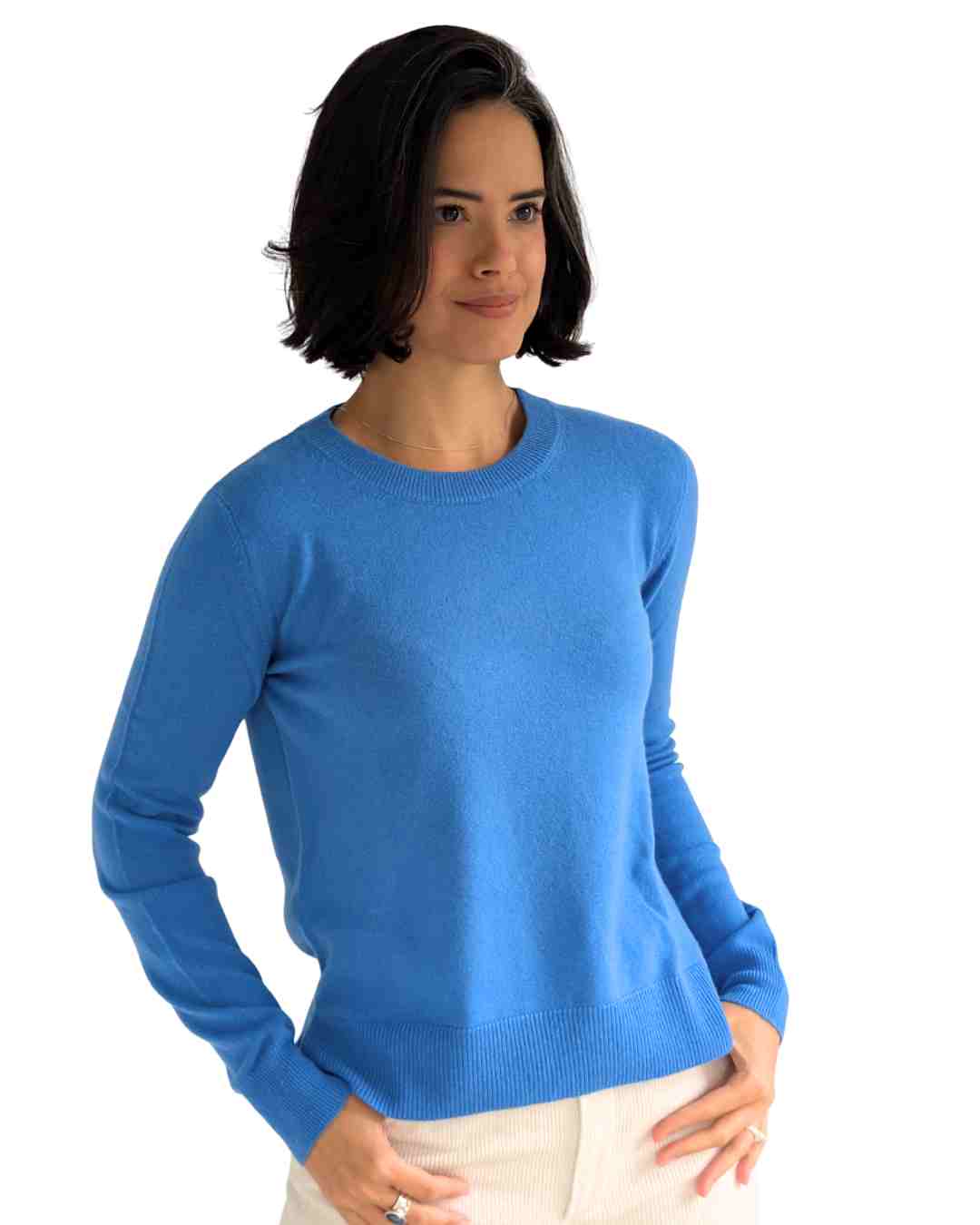 Azure-Blue-Cashmere-Jumper-women