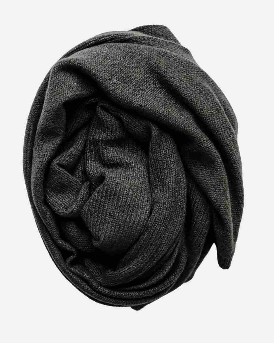 Black Cashmere Featherlight Shawl - Wear With Cashmere