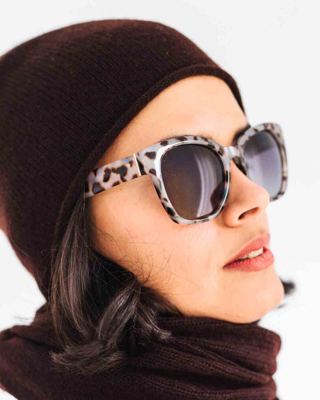 Irish Cashmere Hats in chocolate brown. Pure Organic Cashmere from Mongolia