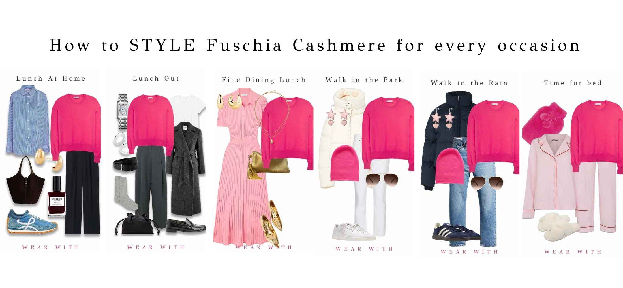 The perfect pink cashmere jumper and pullover in Ireland