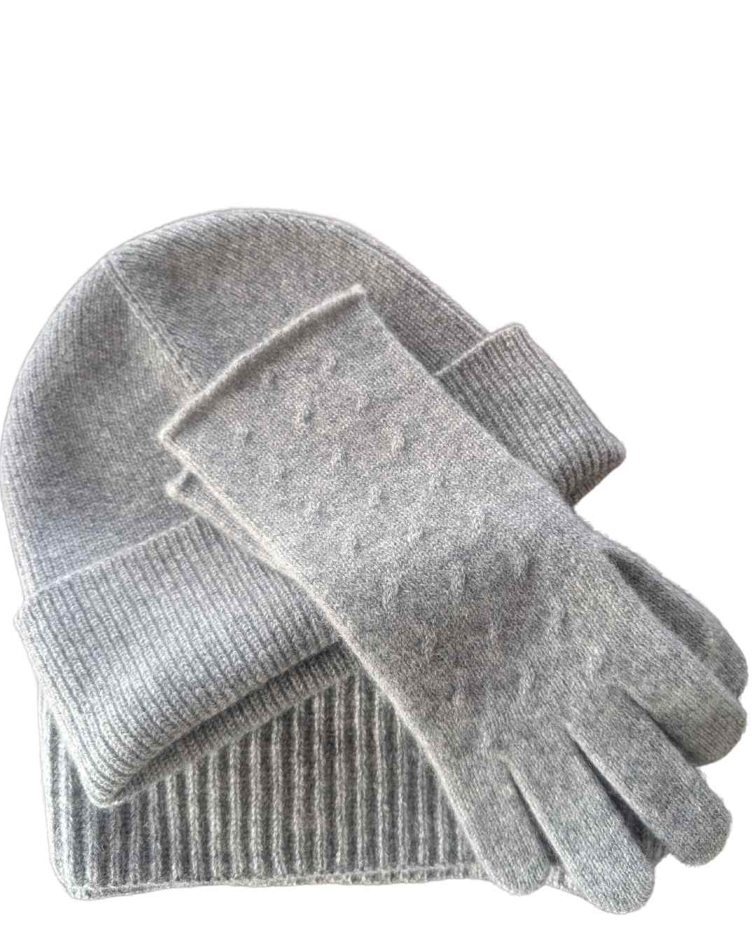 grey pure organic cashmere christmas gifts for him