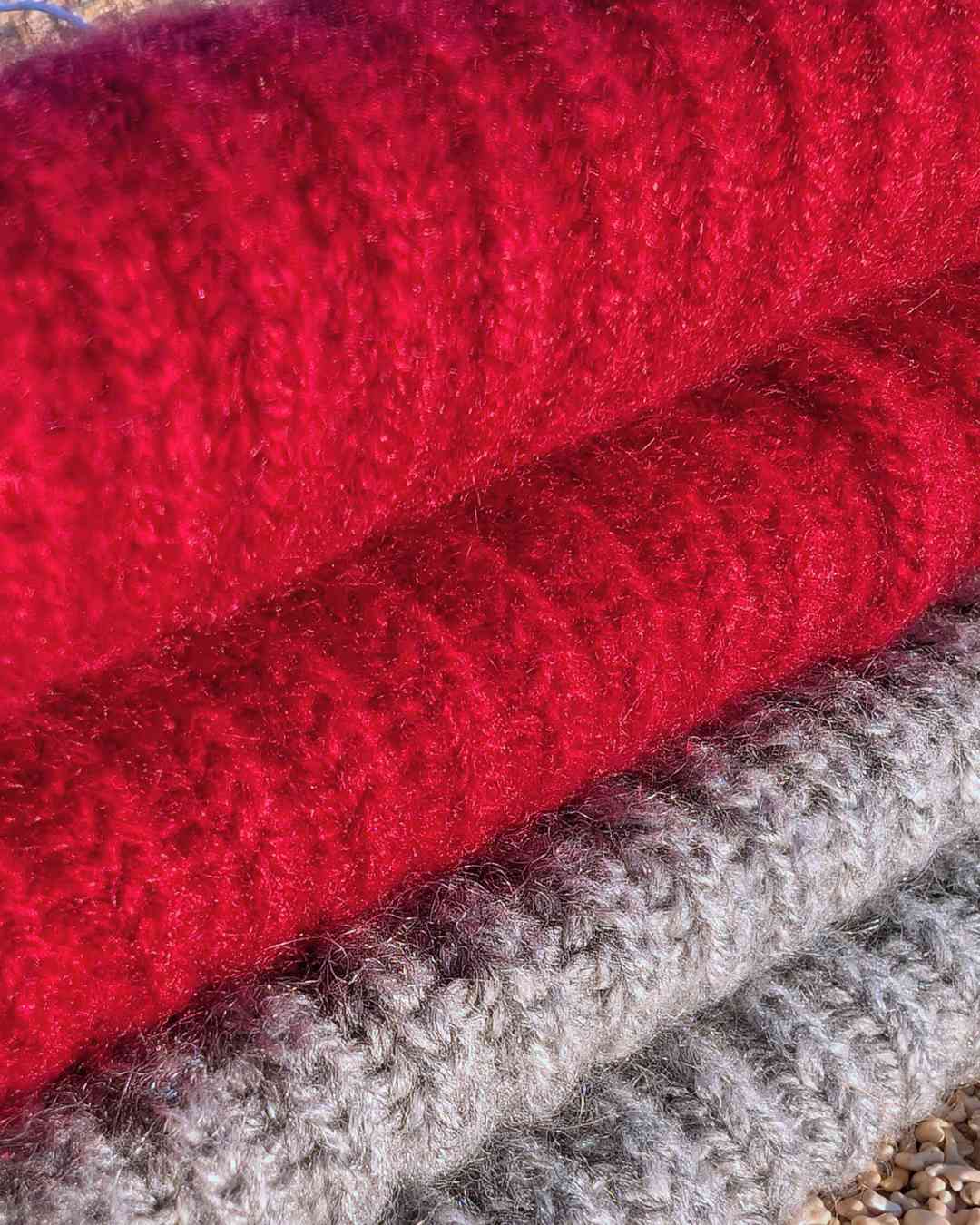 super soft pure cashmere ribbed snoods
