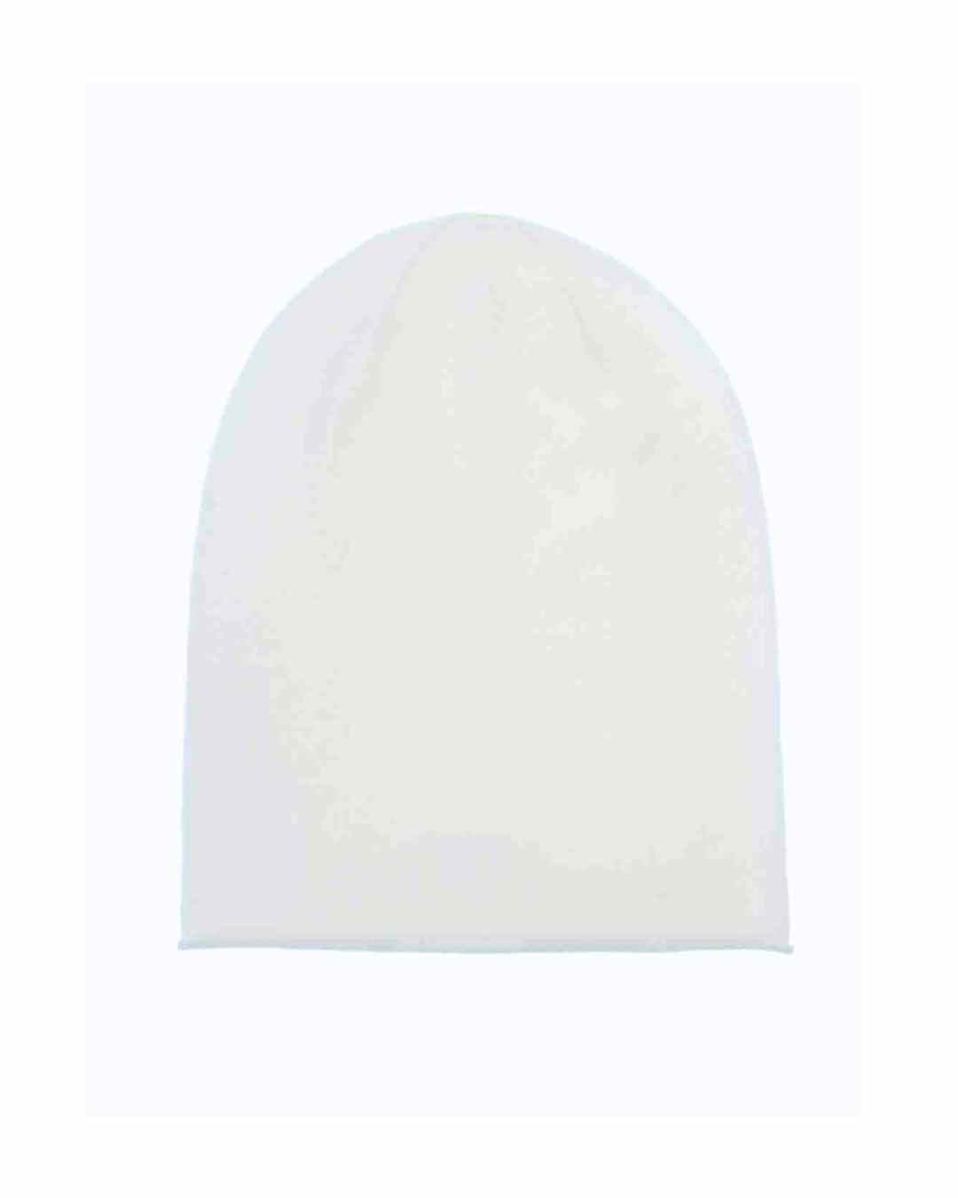 Cream Pure Cashmere Hats for women