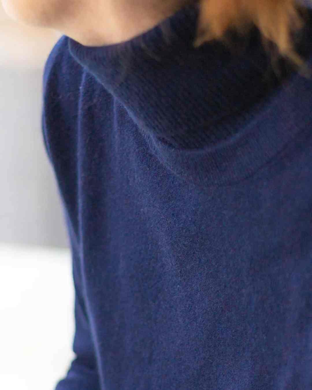 navy cashmere polo for women ireland