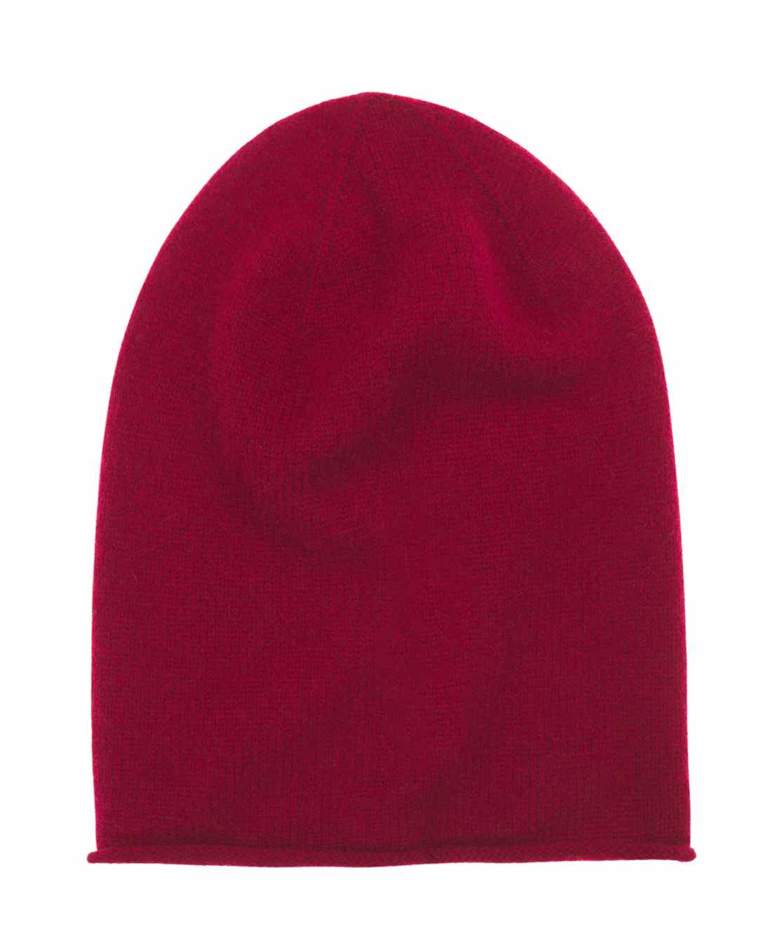 Wine Cashmere Hat | 100% Pure Cashmere Beanie | Designed in Ireland