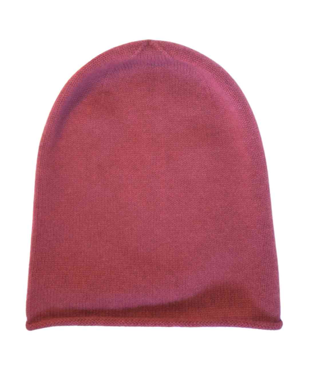 Rosewood knit beanie