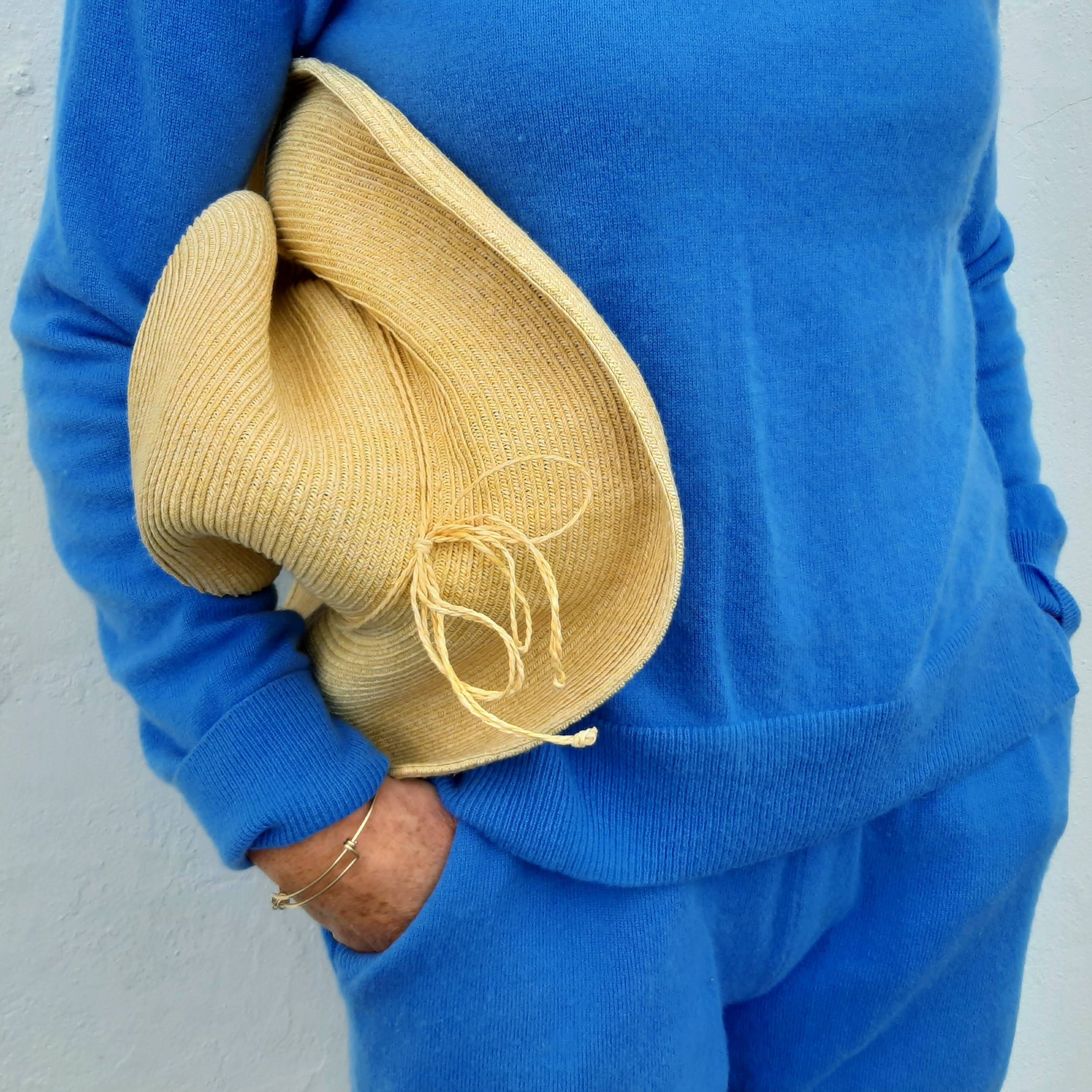 Pure Azure Blue cashmere Pre order