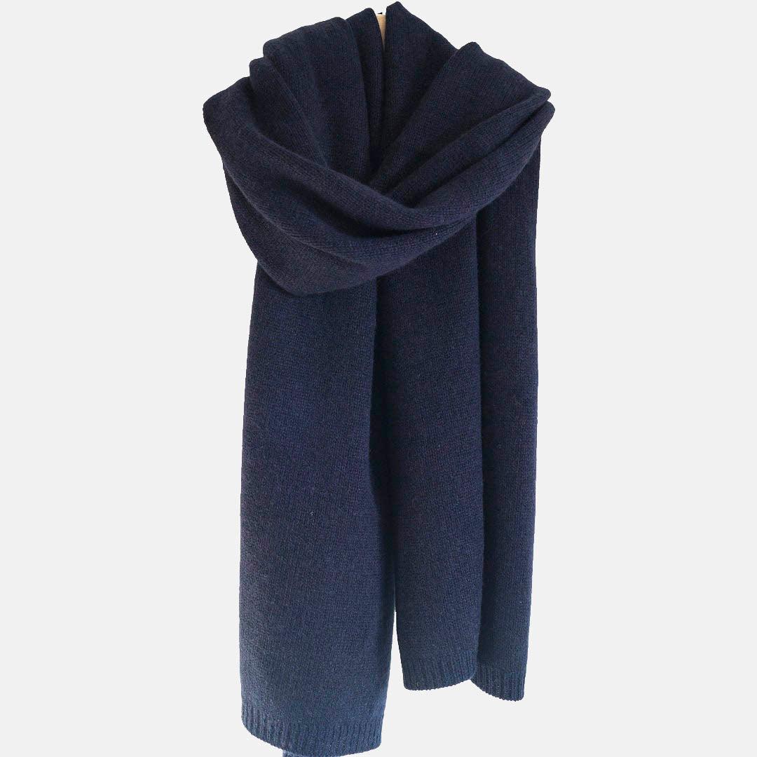 navy cashmere scarf ireland