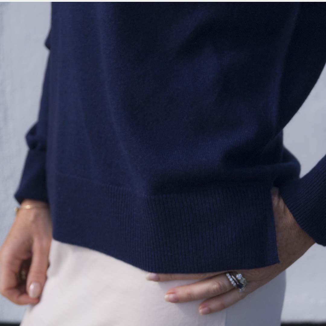 Pure Cashmere Jumper Details