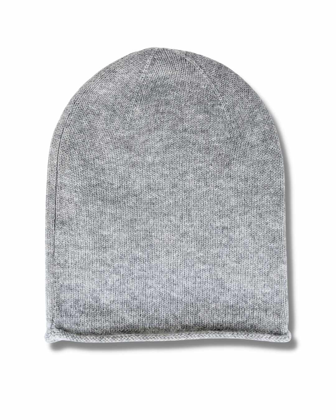 grey cashmere hat