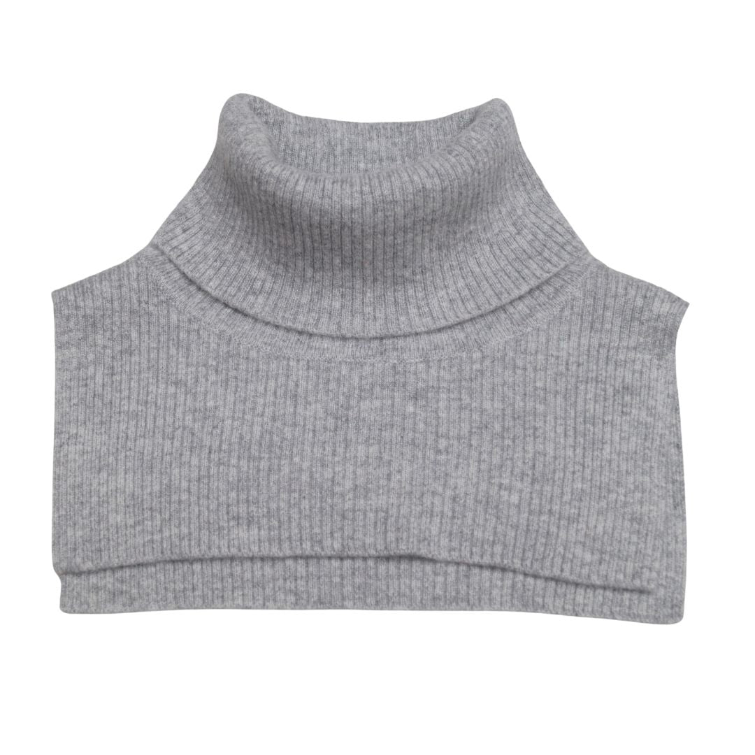 Grey Cashmere Polo