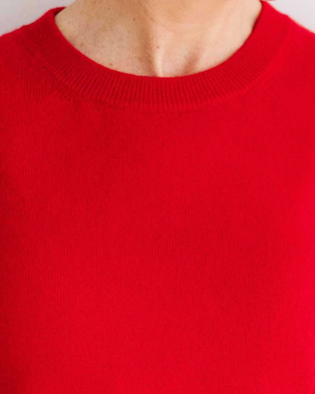 Red Cashmere Jumper Ireland