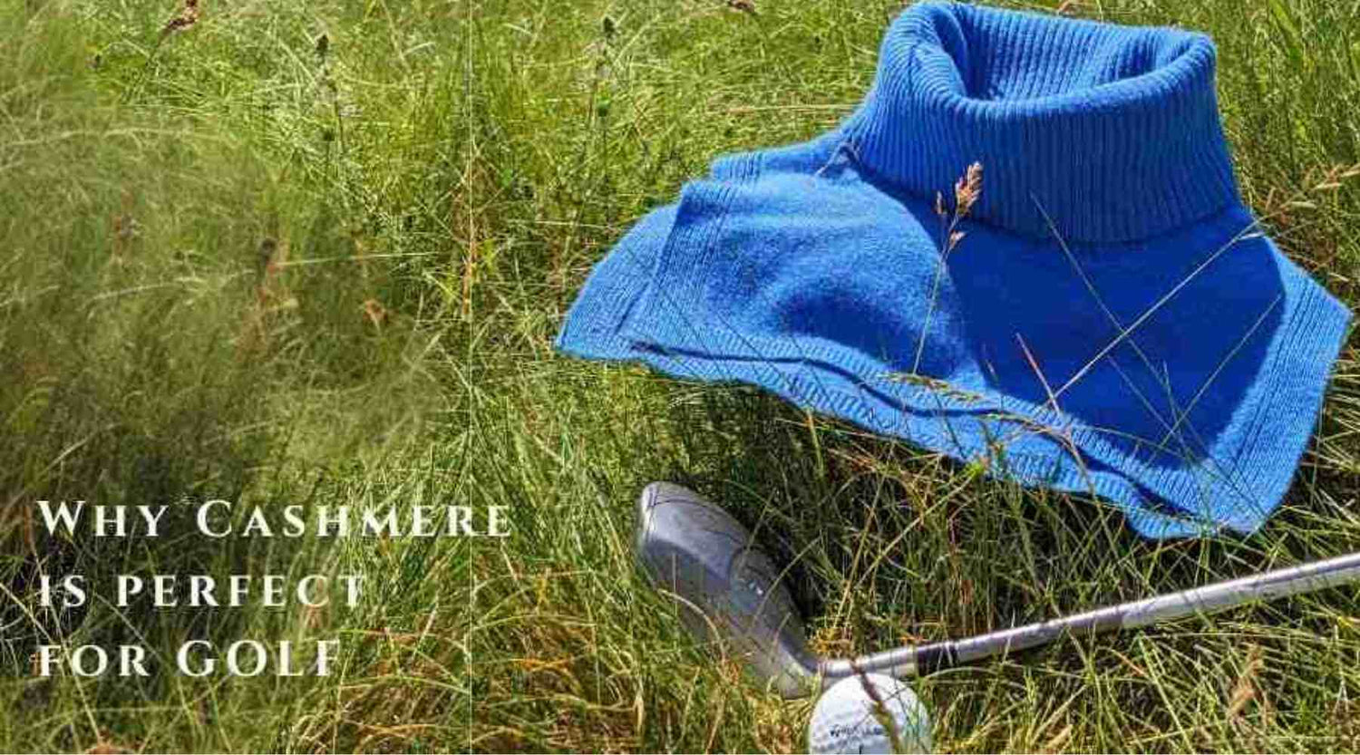 why is cashmere perfect for women golfers 
