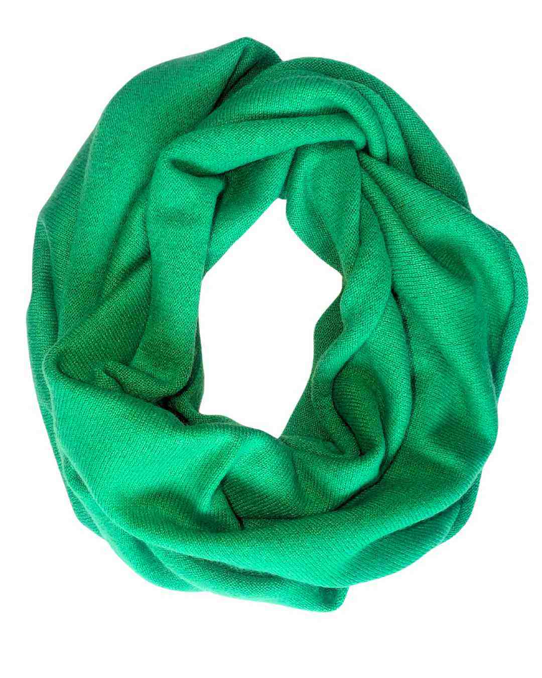 Green cashmere scarf wrap – premium Irish cashmere accessory