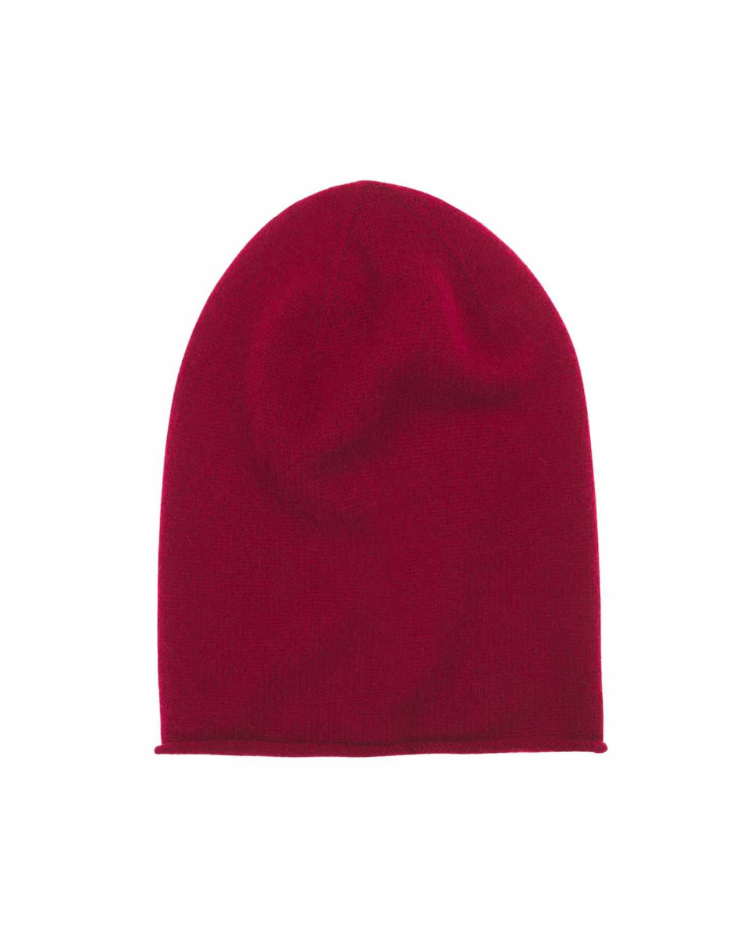Pure Cashmere Beanie for women Wine 