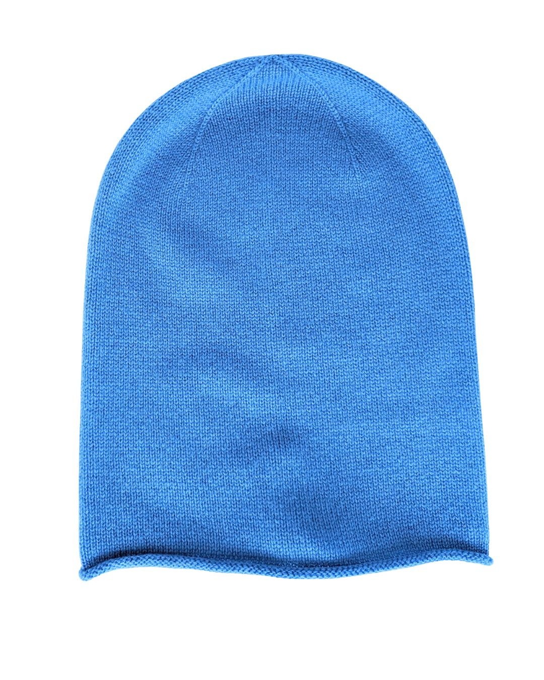 blue cashmere hat