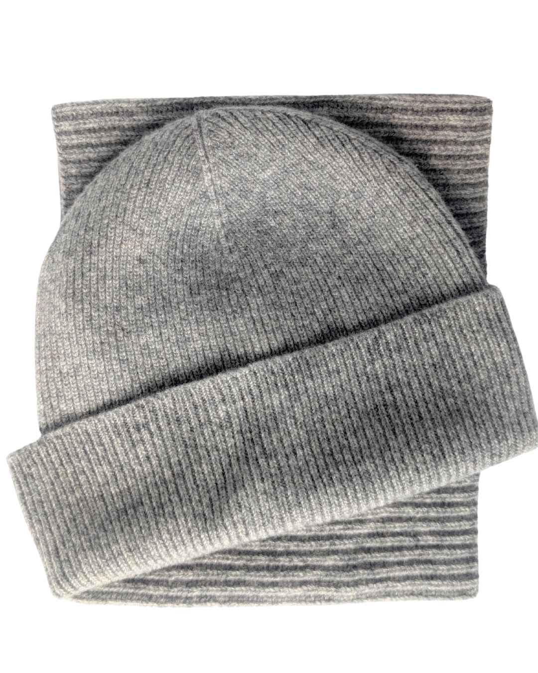 Organic Mongolian Cashmere Ribbed Hats (Unisex)