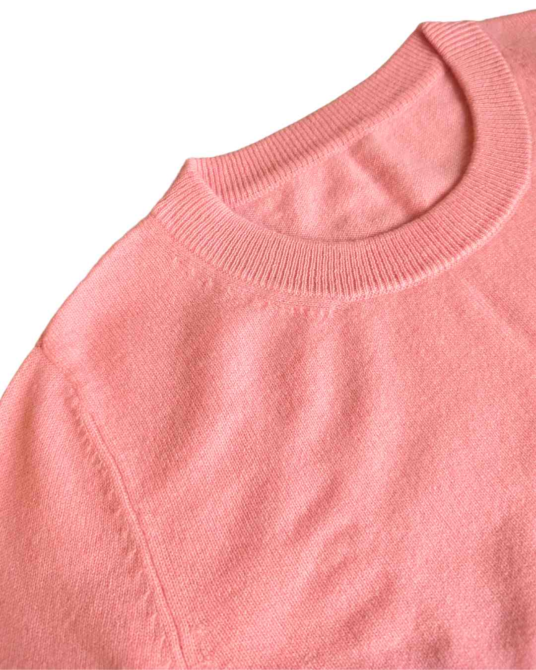 Cashmere Jumper SAMPLE SALE bubblegum - Wear With Cashmere