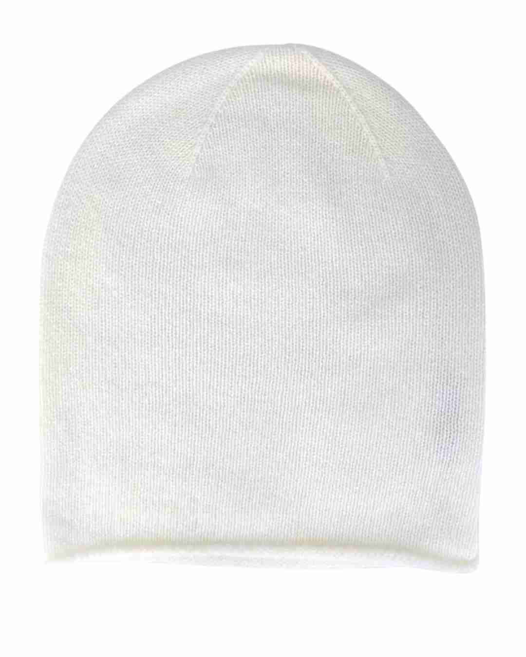 cream ivory cashmere hat