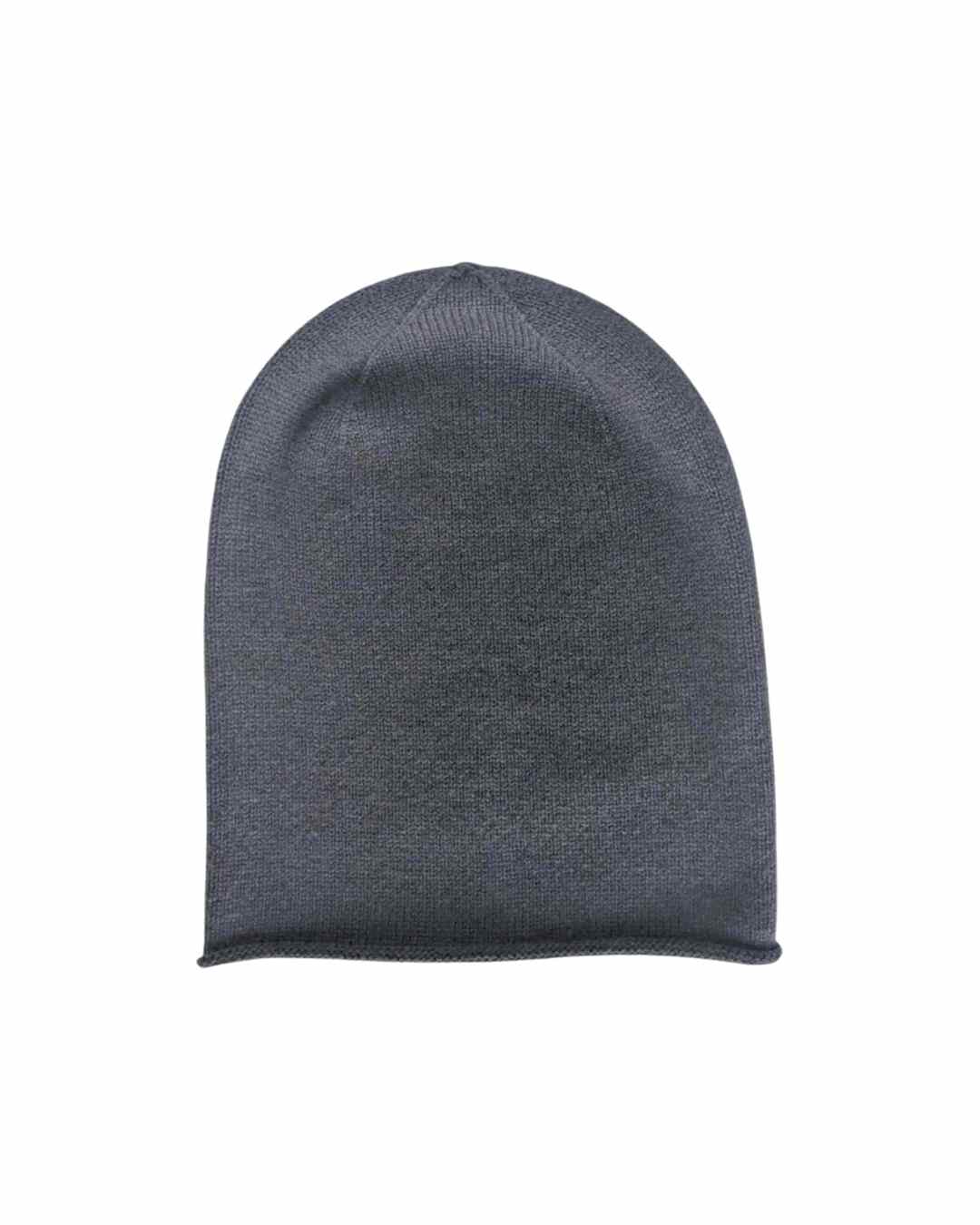 graphite grey womens pure cashmere hat