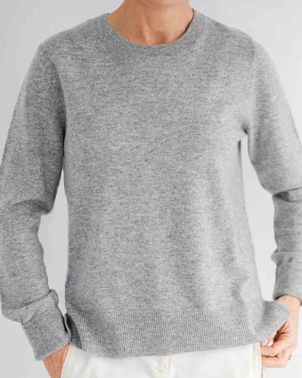 grey cashmere sweater ireland