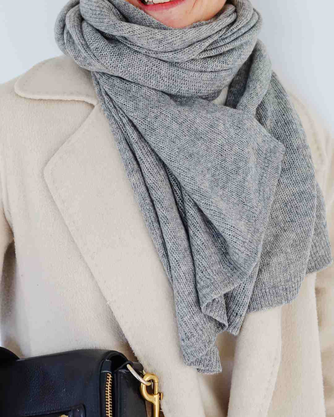 cashmere lightweight chunky scarf