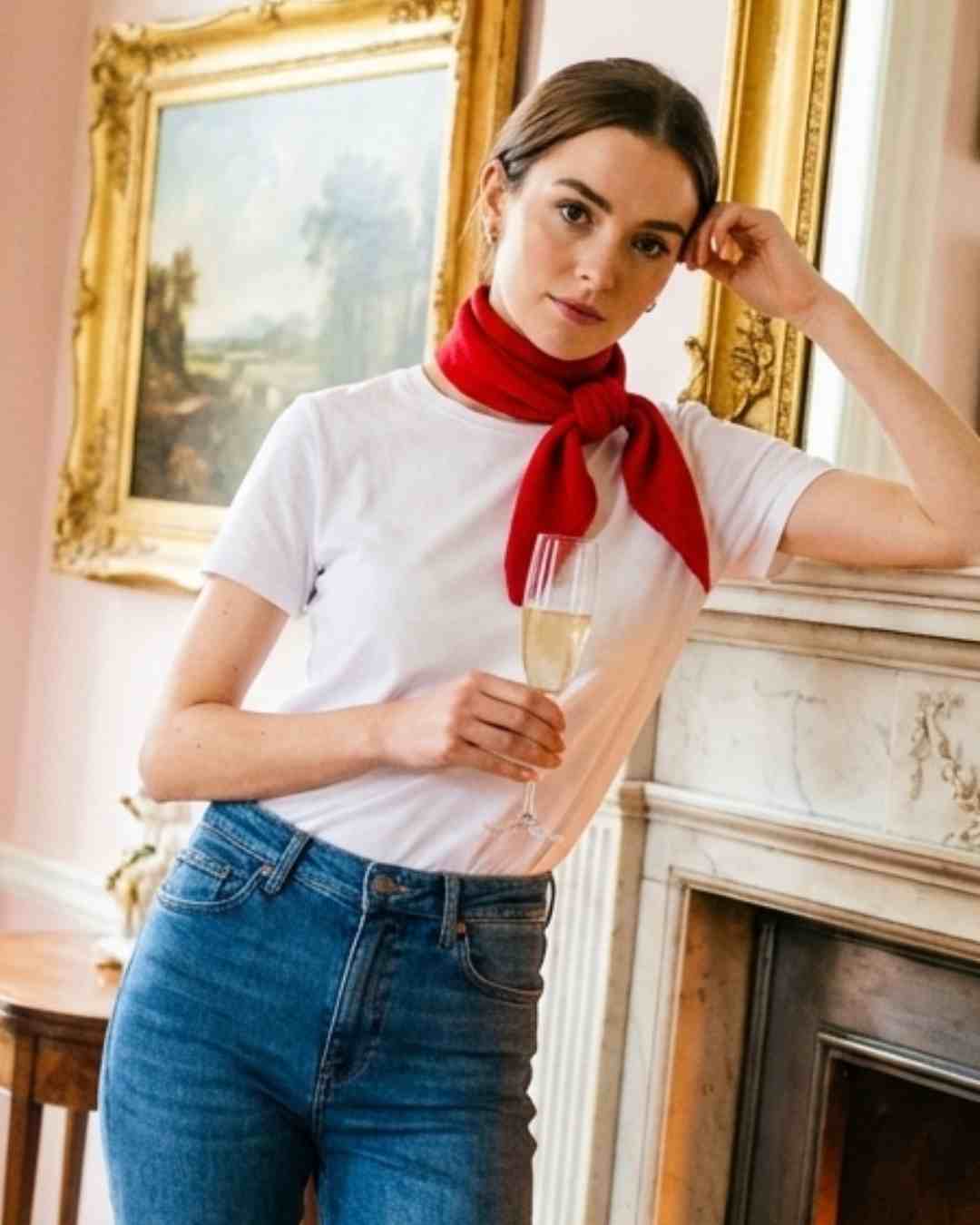 organic cashmere bandana for women ireland