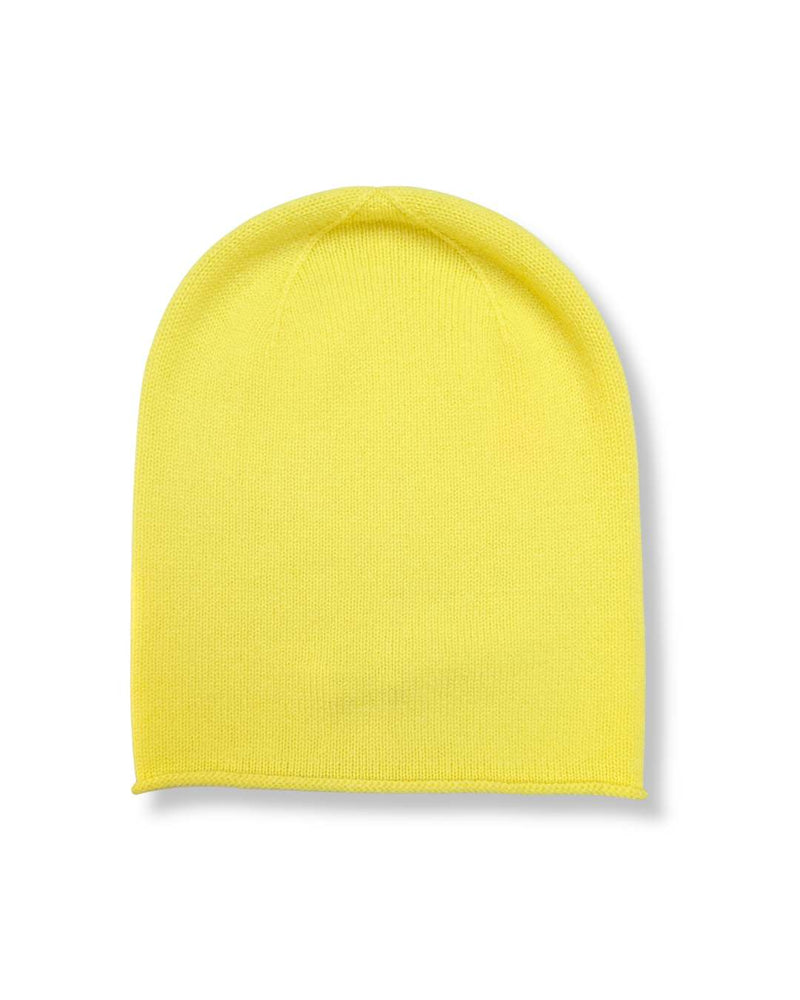 Lemon Yellow Cashmere Hat