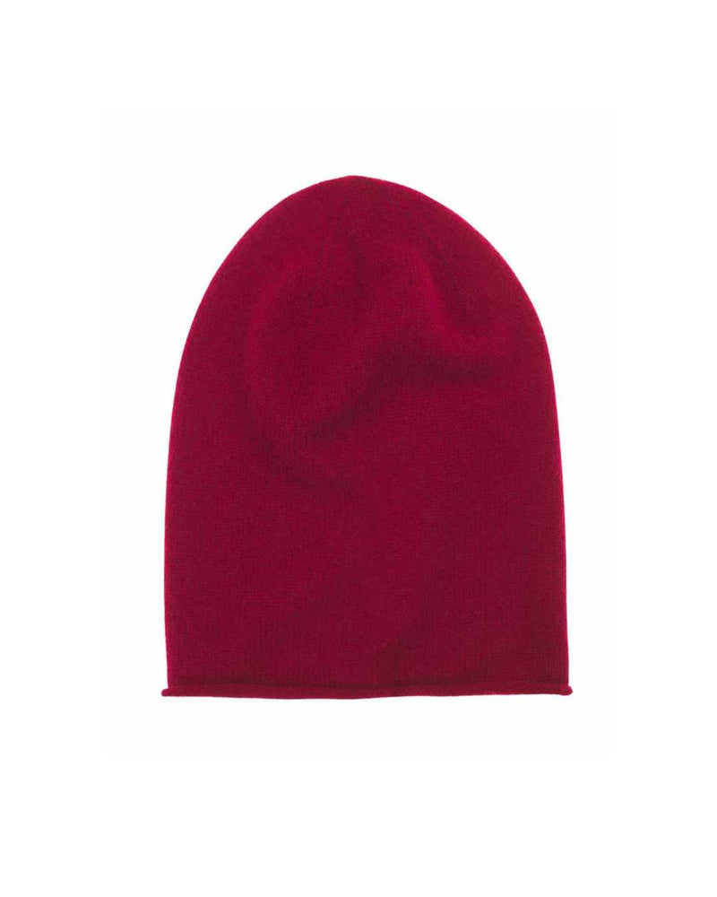 Wine Cashmere Hat