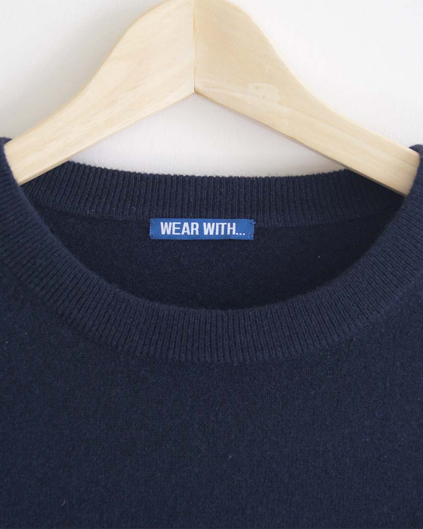 Navy Cashmere Sweater Ireland