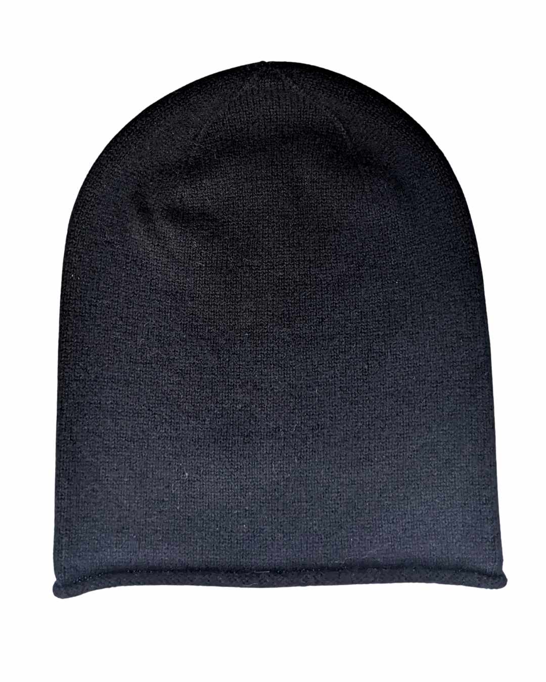 black pure cashmere hats