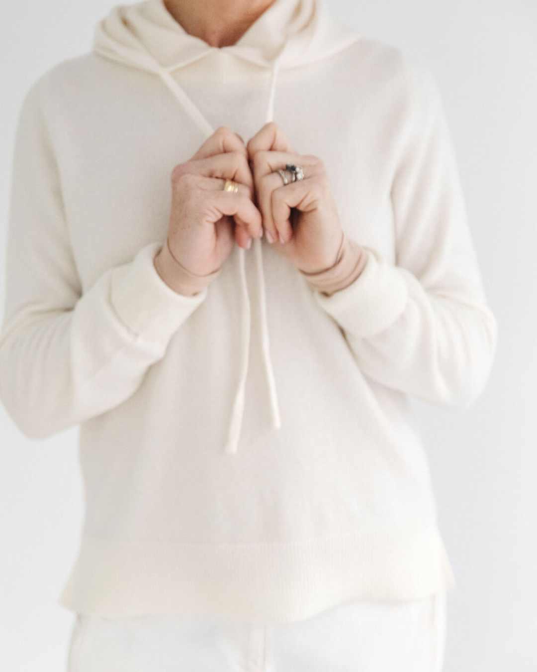 cashmere hoodie