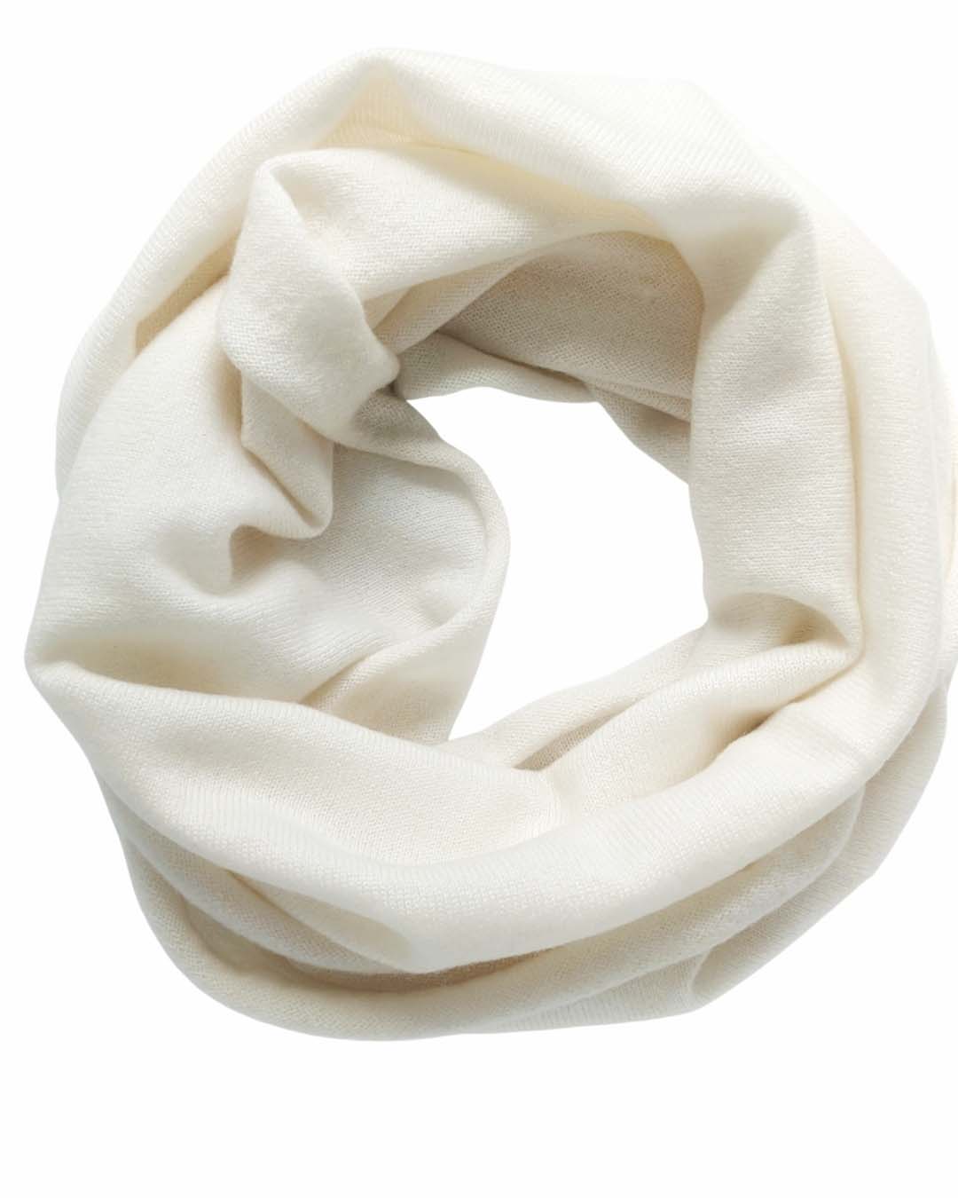 ivory cashmere scarf